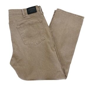 Denizen Levi's Mens‎ 231 Athletic Fit Jeans 38x29 Tan Stretch Slightly Tapered